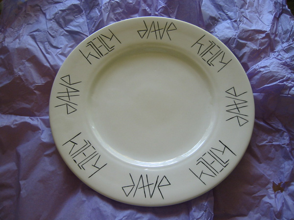 The finished plate