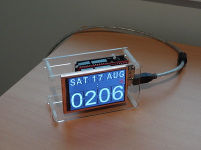 FlipClock on Hackaday